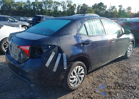 2019 Toyota Corolla Le z USA, uszkodzony, nr VIN 2T1BURHE9KC145399
